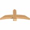 Ekena Millwork Bellingham Timber Gable Bracket, Western Red Cedar, 48"W x 22"H x 3 1/2"D x 5 1/2"F, 11/12 Pitch GBW048X22X0406BEL00SWR - alternate 5
